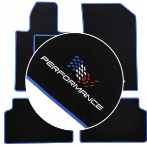 DYWANIKI WYCIERACZKI DO PEUGEOT 406 (1995-2004) HAFTOWANE Promocja