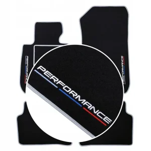 Tani DYWANIKI SAMOCHODOWE BMW X1 F48 (2015-2022) + PERFORMANCE HAFT