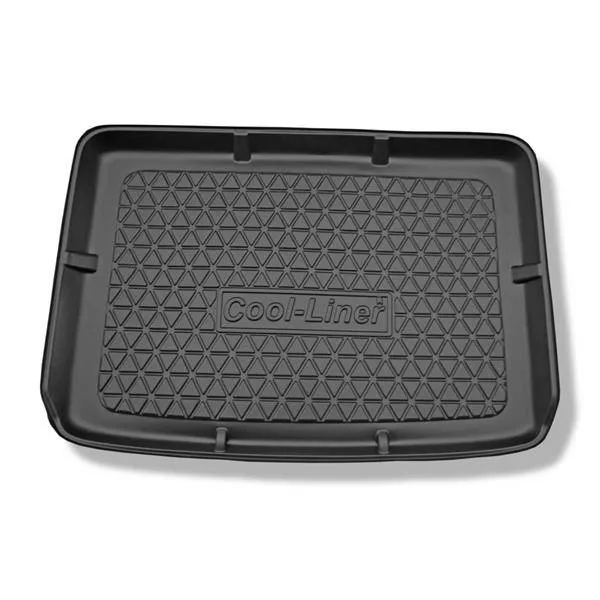 Ekspresowa dostawa Mata do bagażnika do Skoda Yeti SUV (06.2009-11.2017) - antypoślizgowa - samochodowy dywanik bagażnika - Aristar - Cool liner - górny bagażnik; z pełnym kołem zapasowym