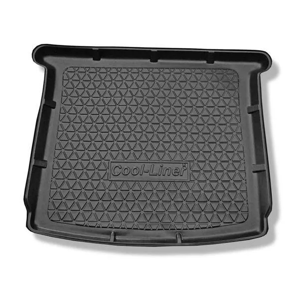 Mata do bagażnika do Ford Grand C-MAX Minivan (11.2010-06.2019) - antypoślizgowa - samochodowy dywanik bagażnika - Aristar - Cool liner - 7 miejsc; trzeci rząd opuszczony Tylko dziś