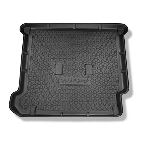 Zamów teraz Mata do bagażnika do Nissan NV200 Van (01.2010-02.2019) - antypoślizgowa - samochodowy dywanik bagażnika - Aristar - Cool liner - 5/7 miejsc; z klimatyzacją z tyłu