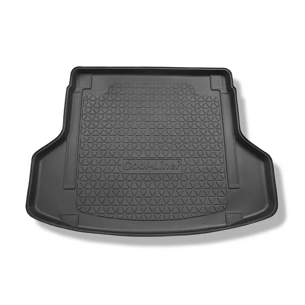Ostatnia szansa Mata do bagażnika do Hyundai i30 III PD Wagon (07.2017-....) - antypoślizgowa - samochodowy dywanik bagażnika - Aristar - Cool liner - także do modeli z szynami mocującymi; prawa wnęka usuwalna w modelach z węższą wnęką