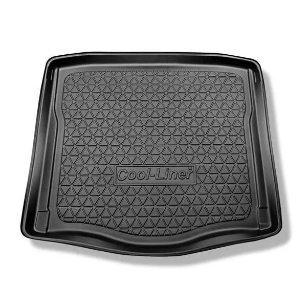 Premium Mata do bagażnika do Mercedes-Benz CLA C117 Coupe (03.2013-03.2019) - antypoślizgowa - samochodowy dywanik bagażnika - Aristar - Cool liner - bez lewej wnęki