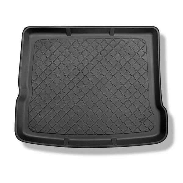 Rabat Mata do bagażnika do Audi Q3 SUV (08.2011-06.2018) - antypoślizgowa - samochodowy dywanik bagażnika - Aristar - Guardliner - górny bagażnik; z dojazdowym kołem zapasowym; także do wersji Quattro