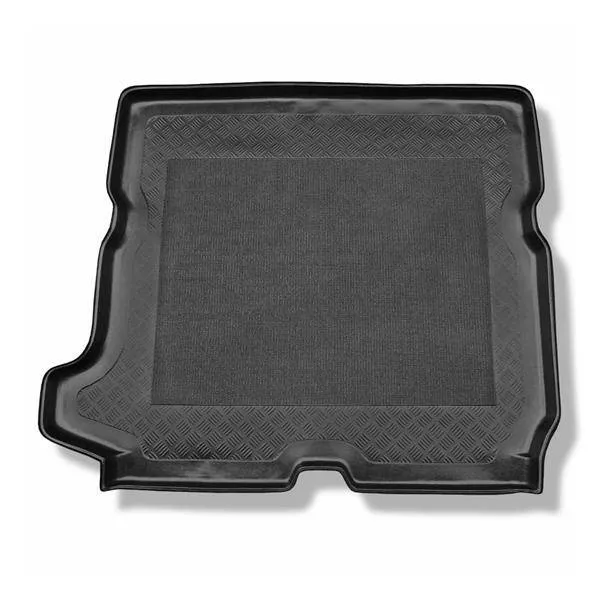 Bezpieczna płatność Mata do bagażnika do Mercedes-Benz Vito Van (1997-07.2003) - antypoślizgowa - samochodowy dywanik bagażnika - Aristar - Standard - 5 miejsc; blacha na ścianach bocznych bagażnika