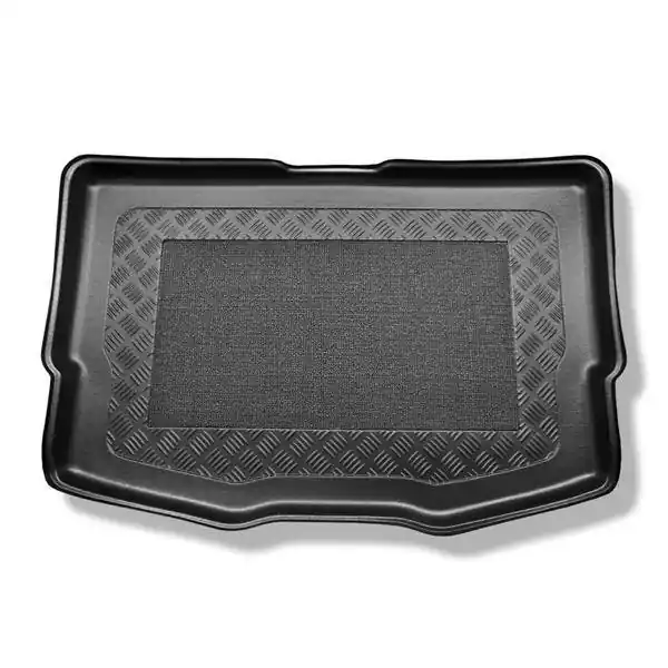 Mata do bagażnika do Nissan Note E12 Hatchback (10.2013-03.2016) - antypoślizgowa - samochodowy dywanik bagażnika - Aristar - Standard - do modeli z ruchomą podłogą (Acenta, Acenta Premium i Tekna); na oba poziomy podłogi (dolny i górny) Szybka dostawa