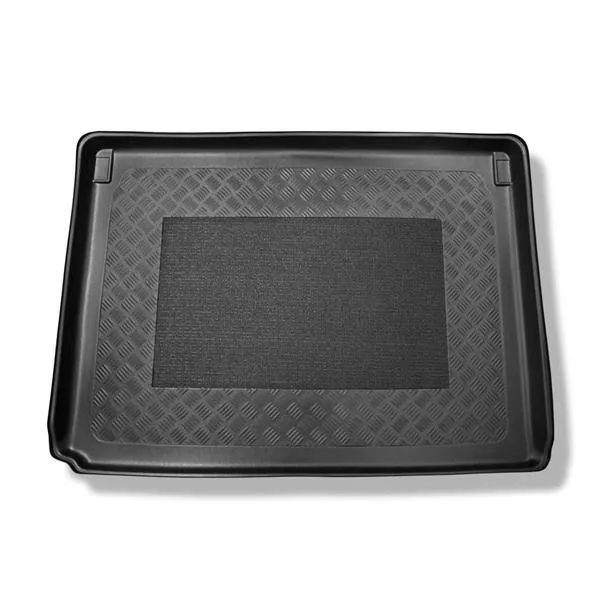 Mata do bagażnika do Citroen C4 Picasso II Minivan (07.2013-11.2020) - antypoślizgowa - samochodowy dywanik bagażnika - Aristar - Standard - 5 miejsc; górny bagażnik (płaska podłoga bagażnika) Zwrot pieniędzy