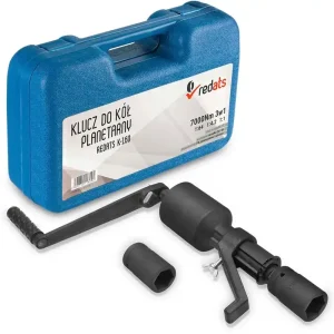 REDATS Klucz do kół przekładniowy planetarny REDATS K-160 7000Nm 3w1 1:64 1:4,2 1:1 Promocja