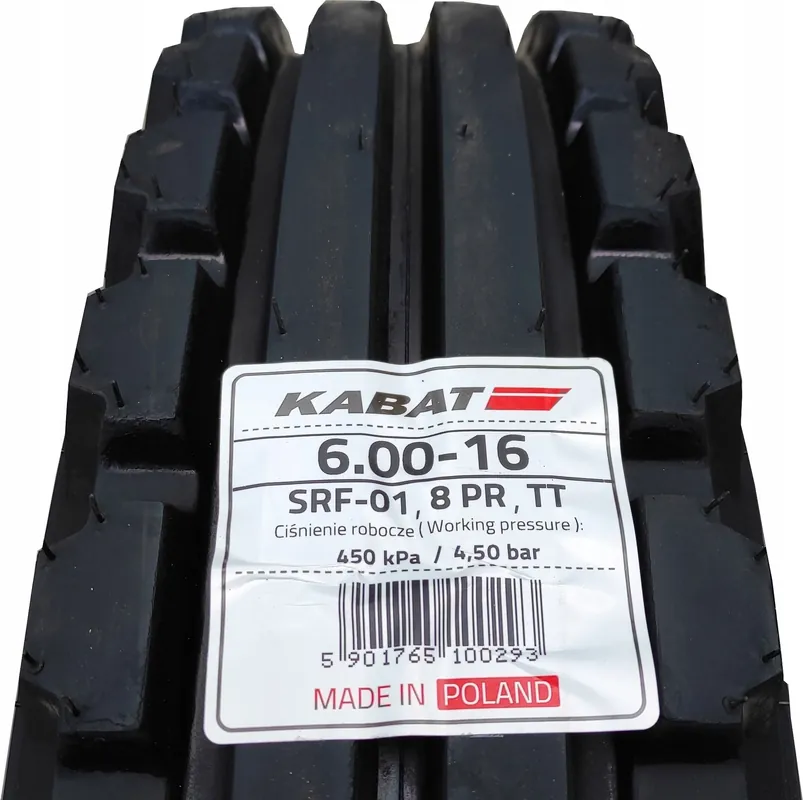 Oferta limitowana Kabat Opona Kabat Supra Rib 6.00/-16