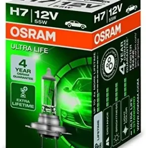 Oryginalny Osram Night Breaker Unlimited HCB H7 REFLEKTOR przedni, 64210 NBU, 12 V, duobox, Ultra Life, składane pudełko 64210ULT