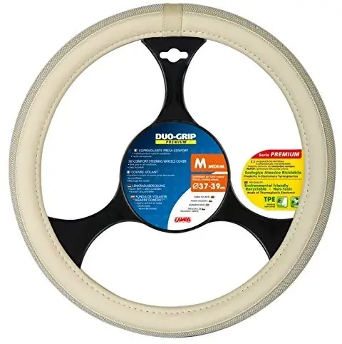 Lampa 33139 Premium Duo-Grip pokrowiec na kierownicę, termoplastyczny elastomer (TPE), średni 33139 Szybka dostawa