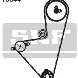 Popularny SKF Pompa wodna + zestaw paska rozrządu VKMC 03100
