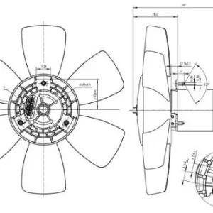 Szybka dostawa NRF Wentylator, chłodzenie silnika NRF 47429