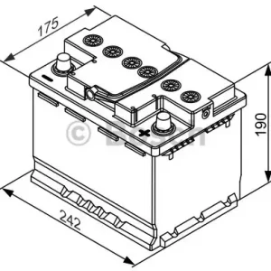 Wysoka jakość BOSCH S5A, 0 092 S5A 050 0092S5A050