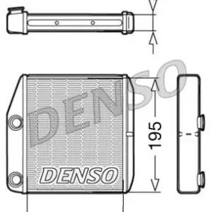 Ekspresowa dostawa DENSO Wymiennik ciepła, ogrzewanie wnętrza DRR09075