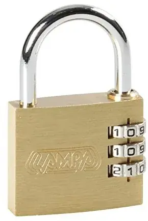 Kup teraz Lampa Lampa 65433 mosiężna kłódka z różnymi kombinacjami, 40 mm 65432