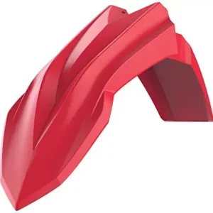 POLISPORT 858520004 - Błotnik przedni OEM z trwałego, błyszczącego tworzywa sztucznego kompatybilny z motocyklami BETA w kolorze czerwonym Ekspresowa dostawa