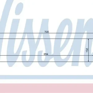 Ekspresowa dostawa NISSENS Chłodnica powietrza doładowującego NISSENS 96721 96721