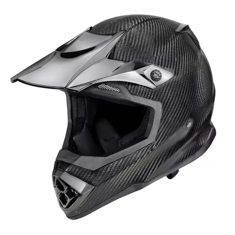 Ekspresowa dostawa W-TEC Kask motocyklowy motocross downhill Crosscomp, mata węglowa, XS (53-54) 22577-XS-2