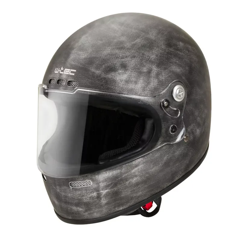 W-TEC Kask motocyklowy zamknięty Cruder Brindle, Zardzewiały Szary, L (59-60) 22565-L Wyprzedaż