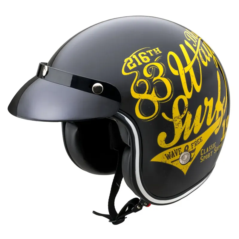 W-TEC Kask motocyklowy otwarty Café Racer, Zapasy vintage, XXL (63-64) 22433-XXL-4 Tani