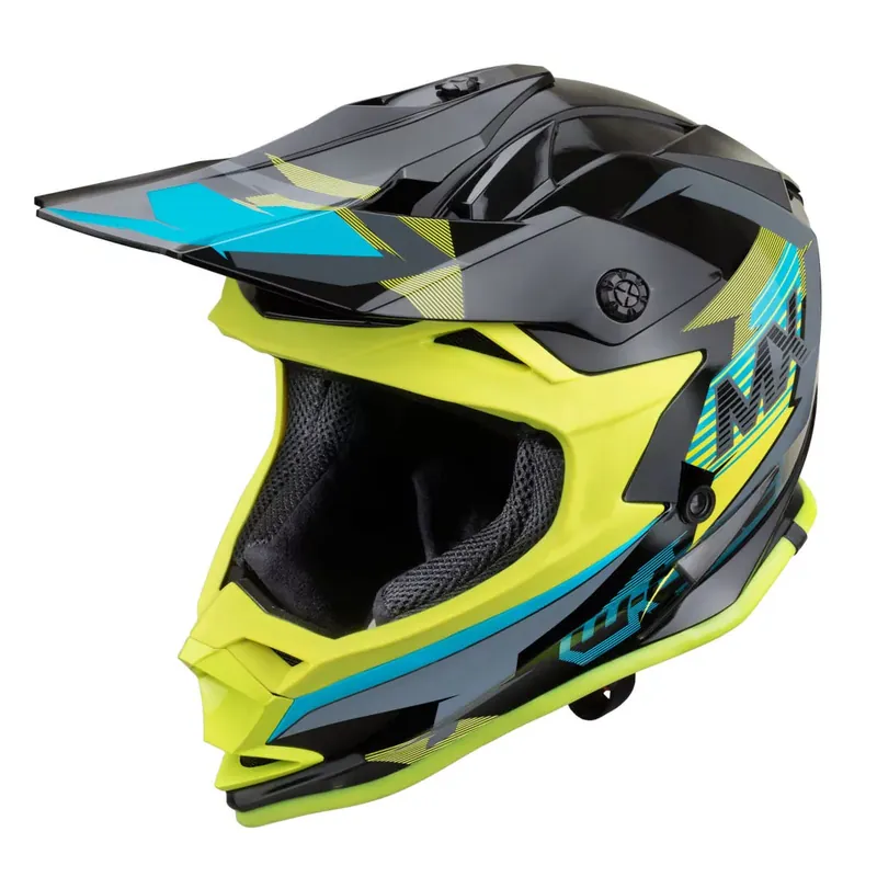 Ostatnia szansa W-TEC Kask motocyklowy downhill cross enduro V321, Północny ogień, L (59-60) 23022-L-2