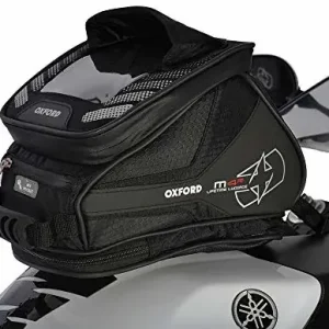 Tylko dziś OXFORD M4R Tank N Tailer motocykl magnetyczny zbiornik / torba na ogon - czarna OL255