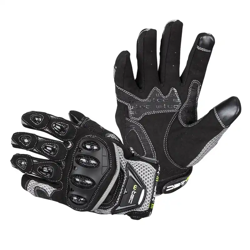 W-TEC Rękawice motocyklowe W-TEC Upgear, Czarny-fluo, L 21759-L-2 Oryginalny