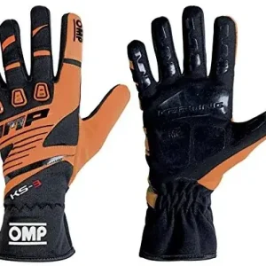 Ekspresowa dostawa OMP kart rękawice KS-3 my2018, xxs, czarny / pomarańcozwy OMPKK02743E096XXS