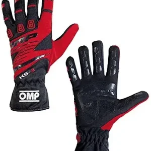 Darmowa dostawa OMP kart rękawice KS-3 my2018, m, czarny / czerwony OMPKK02743E060M