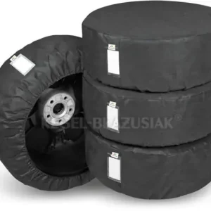 Kegel-Błażusiak Pokrowce ochronne na opony rozm XL czarne DOSTAWA 24H Tani