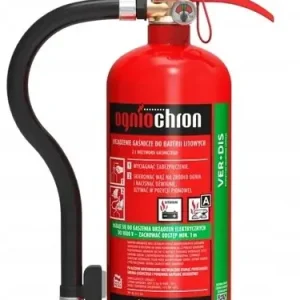 GAŚNICA proszkowa 2 KG VER-DIS do BATERII LITOWYCH Oryginalny