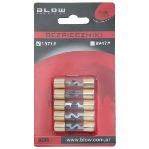 Oferta limitowana Bezpieczniki Samochodowe Zestaw 5Szt Podświetlane