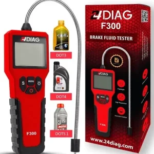 24DIAG F300 TESTER Cyfrowy Miernik Płynu Hamulcowego Oferta