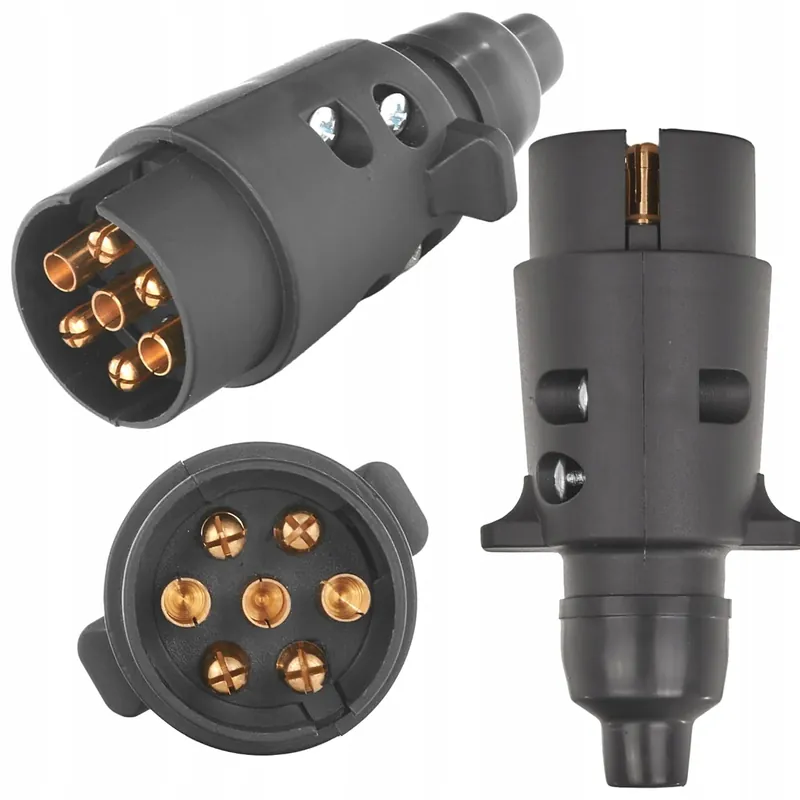 Wtyk do Gniazdka Wtyczka Do Przyczepki Przyczepy 7-PIN 12V Wysoka jakość