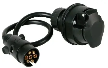 Pilot La _ 38992 wisiorek-adapter, 7-biegunowy wtyk do gniazda 13-polig LA_38992 Bezpieczna płatność