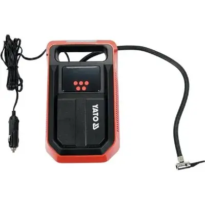 Autentyczny Yato Kompresor Samochodowy Z Wyświetlaczem