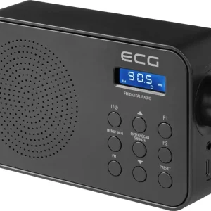 ECG Radio FM R 105, czarne, wyciągana antena doskonały odbiór Kup teraz