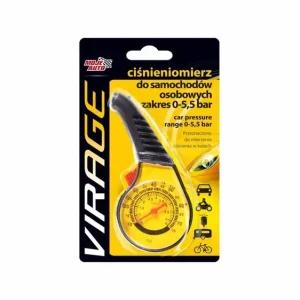 Najlepsza cena Moje Auto VIRAGE Ciśnieniomierz do samochodów osobowych zakres 0-5,5 BAR 93-009 93-009