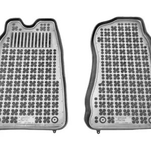 Bezpieczna płatność REZAW PLAST Dywaniki gumowe czarne PLAST 200613, 2 szt, Ford Transit V od 2000 - przód z dodatkowym wzmocnieniem od strony kierowcy PLAST 200613