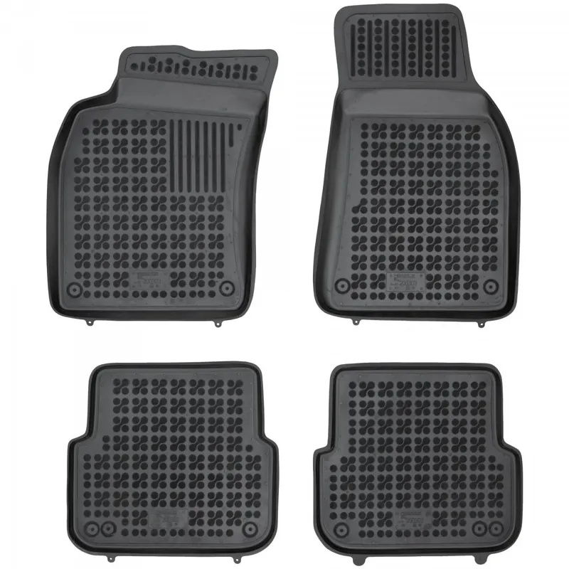 REZAW PLAST Dywaniki gumowe czarne PLAST 200303, 4 szt, Audi A6 C6 Sedan 2004 - 2008 PLAST 200303 Niska cena