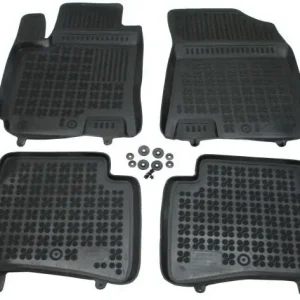 REZAW PLAST Dywaniki gumowe czarne PLAST 201616, 4 szt, Hyundai i20 od 2014 PLAST 201616 Nowość
