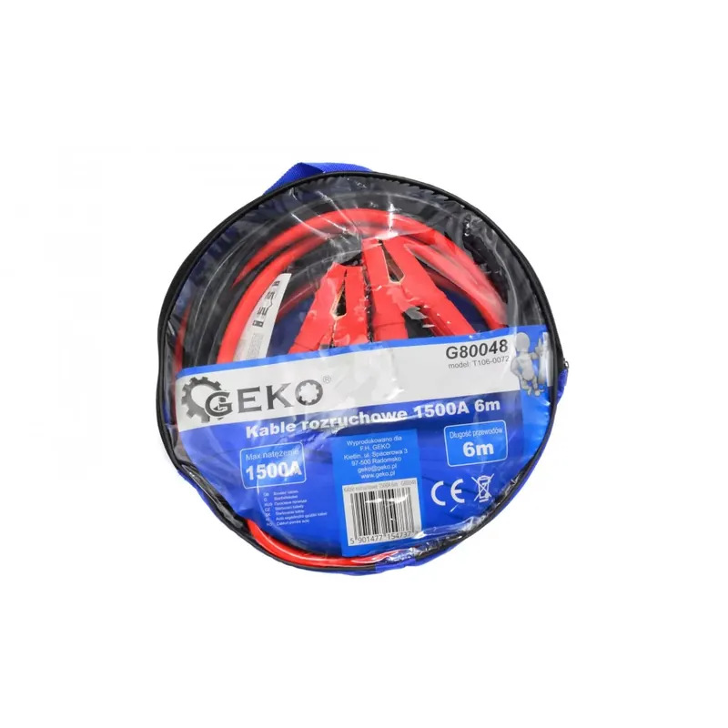 Promocja Kable rozruchowe GEKO 1500 A / 6 m - G80048