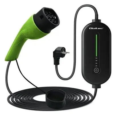 Ładowarka do samochodu elektrycznego QOLTEC 52434 Typ 2 3.5kW Ekspresowa dostawa