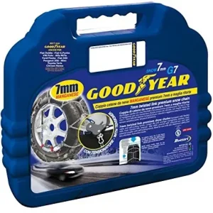 Good Year 77953 system łańcuchów śniegowych 7 MM do samochodów z montaż stspann, rozmiar 080 77953 Promocja
