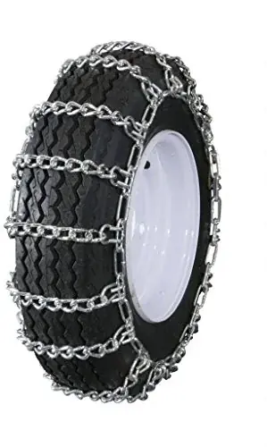 Grizzlar Łańcuch śnieżny grizzlar GTL-241 ogród Traktor ZAMIATANIE urządzeniu drabina łańcuch 18 X 9.50 8, Set of 2 GTL-241 Szybka dostawa