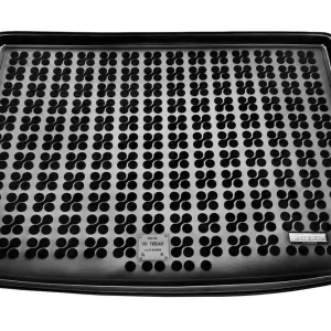 Promocja REZAW-PLAST Wykładzina bagażnika gumowa, czarna PLAST 231838, Volkswagen TIGUAN 5 siedzeń, wersja z kołem zapasowym (pełnowymiarowe) 2007 - 2015 PLAST 231838