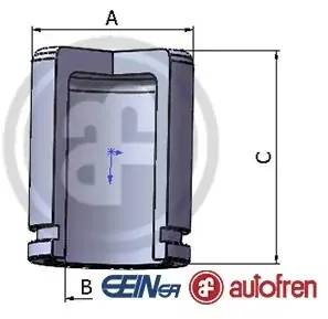AUTOFREN Tłoczek, zacisk hamulca AUTOFREN D025264 Zwrot pieniędzy
