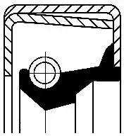 Premium CORTECO Pierscień uszczelniający wału, piasta koła 12011397B