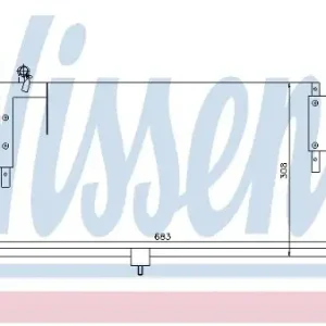 NISSENS Chłodnica klimatyzacji - skraplacz 94446 Zwrot pieniędzy